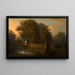 Fuite en Égypte - Vinzenz Fischer — framed artwork on a wall