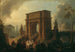 Triumph of a general through the Arch of Titus - Vinzenz Fischer — artwork view