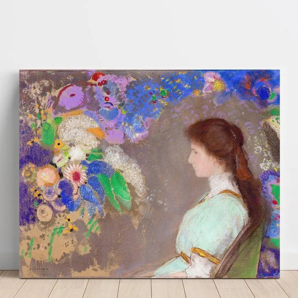 Reproduction of the painting Violette Heymann - Odilon Redon