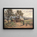 Colony in the Napa Valley near St. Helena, California - Virgil Williams — framed artwork on a wall