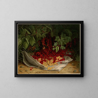 Groselles - Virginia Granberry — framed artwork on a wall