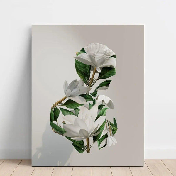 Botanical face | Collage
