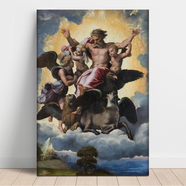 Reproduction of the painting Vision of Ezekiels - Raphael