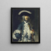 Portrait of a Knight of the Order of Constantin - Vittore Ghislandi — framed artwork on a wall