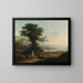 Pastoral Scene - Vittorio Amedeo Cignaroli — framed artwork on a wall