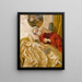 La cour - Vittorio Emanuele Bressanin — framed artwork on a wall