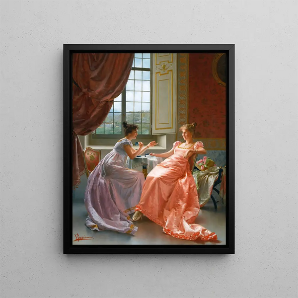 A Funny Letter - Vittorio Reggianini — framed artwork on a wall