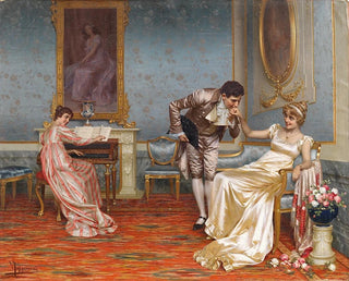 The Suitor - Vittorio Reggianini — artwork view