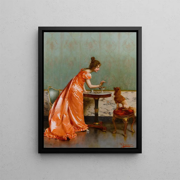 Unconditional Lover - Vittorio Reggianini — framed artwork on a wall
