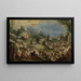 Miracle of the multiplication of loaves - Vitus Heinrich — framed artwork on a wall