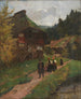 Going to church in Gutach - Vitus Staudacher — artwork view