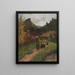 Going to church in Gutach - Vitus Staudacher — framed artwork on a wall