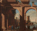 Arcade dorique painting with the Torre di S Vincenzo - Viviano Codazzi — artwork view