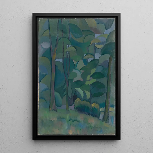 Forest - Vladimir Baranov-Rossiné — framed artwork on a wall