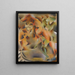 Nude Dancers - Vladimir Baranov-Rossiné — framed artwork on a wall