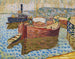 Barges on the Dnieper - Vladimir Baranov-Rossiné — artwork view