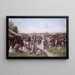 La belle Petite Russie - Vladimir Egorovich Makovsky — framed artwork on a wall