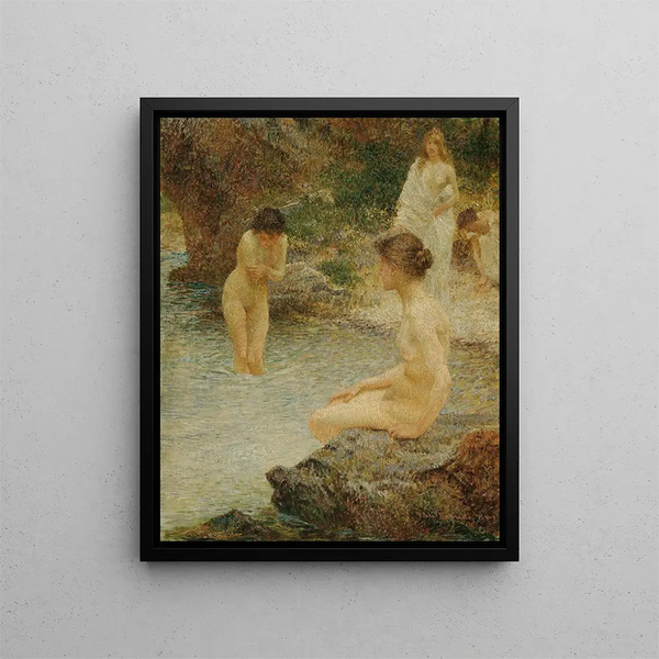Midsummer - Vlaho Bukovac — framed artwork on a wall