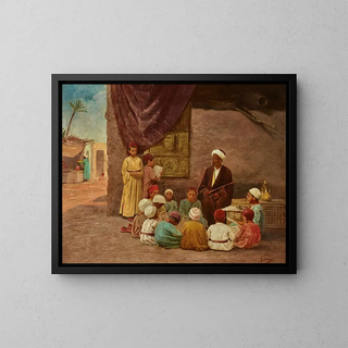La madrasa - Walter Sickert — framed artwork on a wall