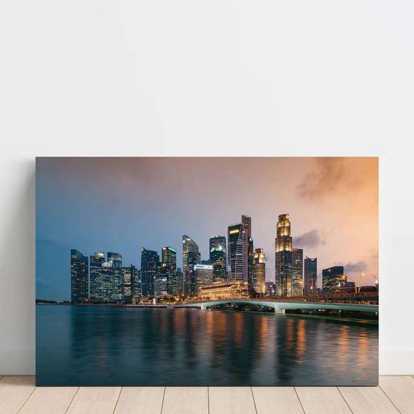 Twilight voyage in Singapore | Asian photo decor