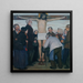 See Jesus at the Cross - Ernst Sthr — framed artwork on a wall