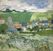 View of Auvers - Vincent van Gogh — artwork view