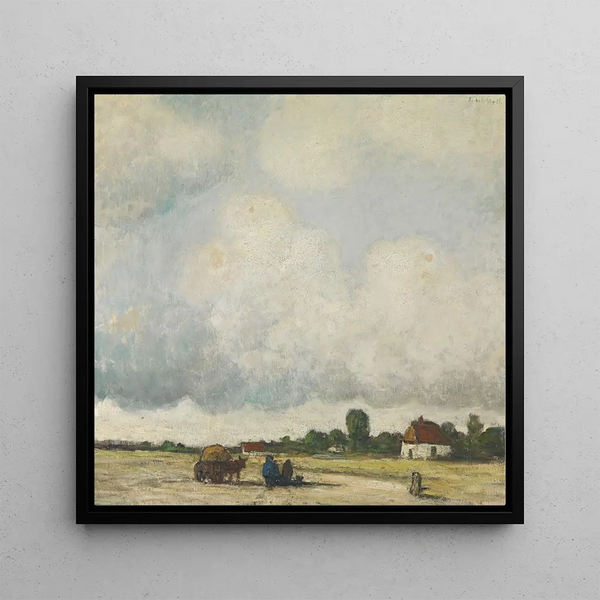 View in the Kempen - Jakob Smits — framed artwork on a wall