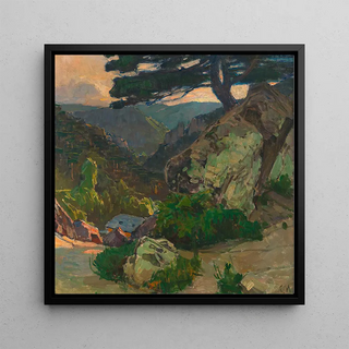 Vue dans les Klausen près de Mödling - Carl Moll