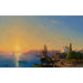Reproduction of the painting View of Constantinople and the Bosphorus - Ivan Konstantinovich Aivazovsky