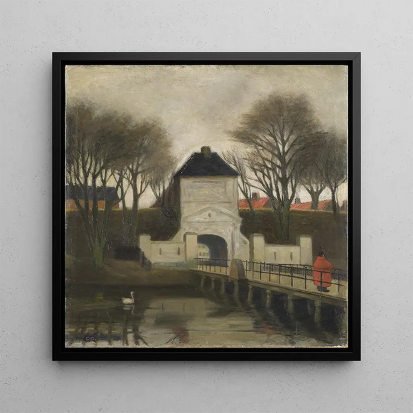 View of Kastellet, Copenhagen - Johan Rohde — framed artwork on a wall