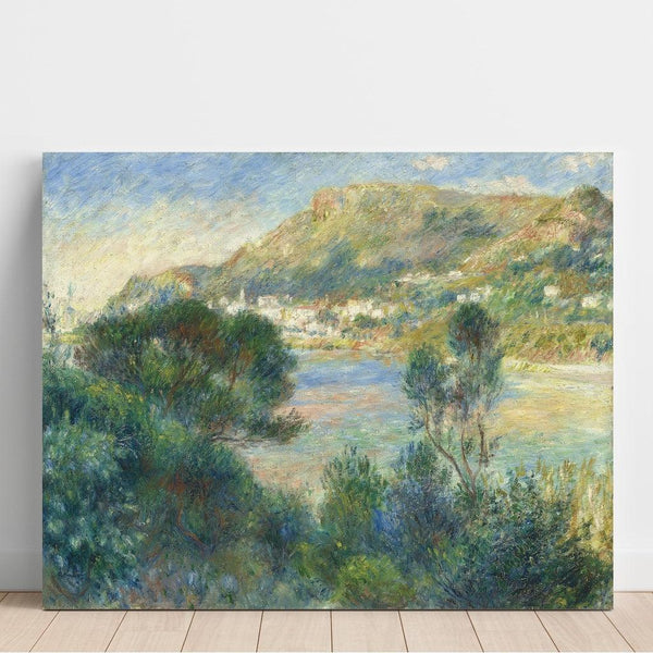 Reproduction of the painting View of Monte Carlo from Cap Martin - Pierre-Auguste Renoir