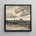 View of Prague - Viktor Olva — framed artwork on a wall