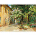 Reproduction of the painting View of the courtyard of number 8 Dreilaufergasse, 1070 Vienna - Marie Egner