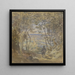 View from the forest on Eppstein - Anton Burger — framed artwork on a wall