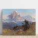 Reproduction of the painting View of Mount Sassolungo - Edward Theodore Compton