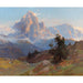 Reproduction of the painting View of Mount Sassolungo - Edward Theodore Compton