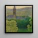 View of the parish church of Heiligenstadt Saint Michel - Carl Moll — framed artwork on a wall