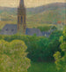 View of the parish church of Heiligenstadt Saint Michel - Carl Moll — artwork view