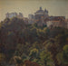 Vue towards Ariccia and the Palazzo Chigi and S Maria dell'Assunzione, Italy - Thorald Lsse — artwork view
