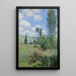 View of Vétheuil by Claude Monet