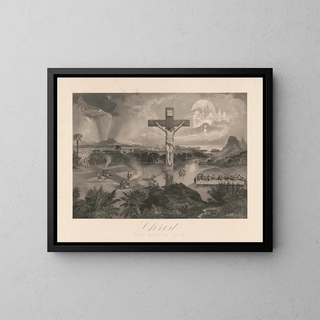 The Christ, way of life - W. C. White — framed artwork on a wall