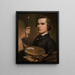 Autoportrait Painting - William J. Hinchey — framed artwork on a wall