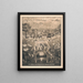 The moral and intellectual progress of man - W. J. Morgan Co Lith — framed artwork on a wall