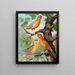 Canaris Cinnamon Painting - W. A. Blakston — framed artwork on a wall