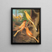 Canaris Cinnamon Painting - W. A. Blakston — framed artwork on a wall