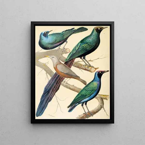 Bright Stars Painting - W. A. Blakston — framed artwork on a wall