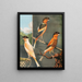Reproduction of the painting Norwich Canary Painting: varied buff crest and yellow crest buff crest - W. A. Blakston