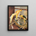 Scottish Canaries painting fancy piebald - W. A. Blakston — framed artwork on a wall