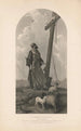 The Shepherd of Jerusalem at the Calvary summit - W. H. Simmons — artwork view