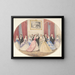 British Reception Painting in Baghdad - W. Henry Pierson — framed artwork on a wall